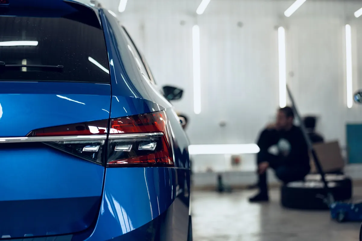 Škoda v dílně – kontrola vozu